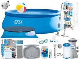 Basen Intex 457x122 Ogrodowy Rozporowy 26168 19w1