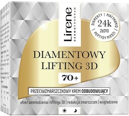 Diamentowy Lifting 3D przeciwzmarszczkowy krem odbudowujący 70+ 50ml