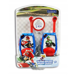 Krótkofalowki Walkie-talkie Mario Kart z funkcją alfabetu Morse'a