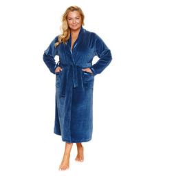 Szlafrok SWA 1078 deep blue plus