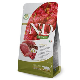 FARMINA Karma dla kota N&D Quinoa Urinary Kaczka