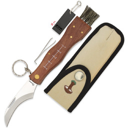 Nóż na grzyby Martinez Albainox Mushroom Wood, Satin