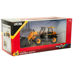 Tomy, Britains, Ładowarka + osprzęt JCB Agrixtra