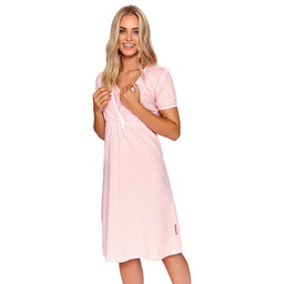 Koszula nocna do karmienia Sweet Pink gwiazdeczki