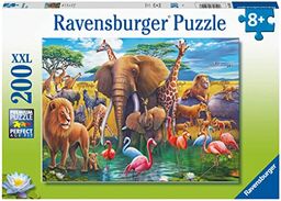 Puzzle dla dzieci 2D: Dzikie zwierzęta 200 elementów