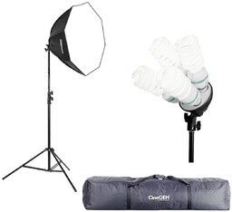 SnowStudio  zestaw octa 80 4x65W statyw torba