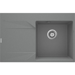 DEANTE Zlewozmywak jednokomorowy z ociekaczem Evora ZQJ S11L