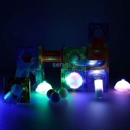 Świecący tor kulkowy 49 el.