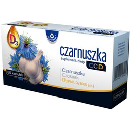 OLEOFARM Suplement diety Czarnuszka CCD (60 kapsułek)