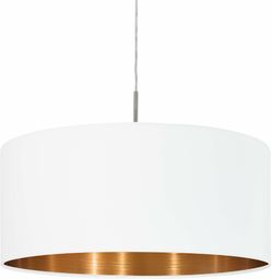 EGLO lampa wisząca Pasteri, 1-punktowa tekstylna lampa wisząca