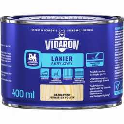 VIDARON Lakier akrylowy bezbarwny 0,4L