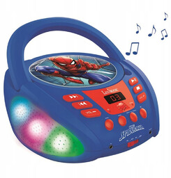 Lexibook Odtwarzacz Boombox CD Bluetooth Spider-Man RCD109SP