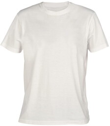 T-shirt Gładki Biały ESPIONAGE Duże Rozmiary
