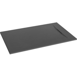 INVENA Brodzik prostokątny ALVERO 120x90x2,6 czarny AK-7C-912-H