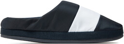 Kapcie Tommy Hilfiger Flag House Shoe FM0FM05228 Granatowy