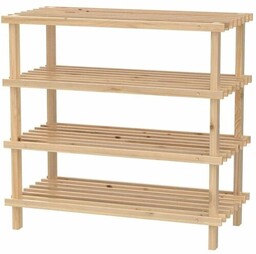 Kesper 69724 Stojak na buty z 4 półkami,