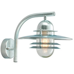 Norlys - Oslo Zewnętrzna Lampa Ścienna Galwanizowana
