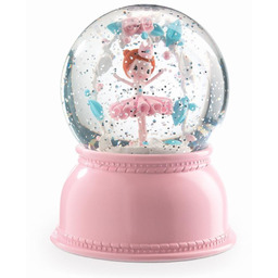 Przezroczysta śnieżna kula dla dzieci z baletnicą Djeco