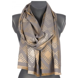 Szalik damski szal błyszczący jesień zima na prezent