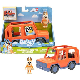 Bluey Heeler Family Road Trip pojazd z 4