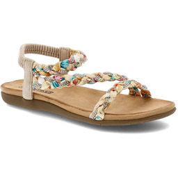 Artiker Beżowe Sandały Stylowe Obuwie Damskie