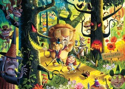 Ravensburger Puzzle 12000513 - lew, tygrys i niedźwiedź