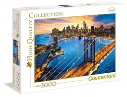 Clementoni, puzzle, Nowy Jork, 3000 el.