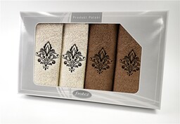 Greno Komplet ręczników w pudełku 4 szt Gift