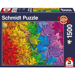Schmidt Spiele 58993 kolorowy las liściasty, 1500 elementów
