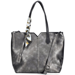 Rieker H1006-42 SILVER/PLATINUM torebka damska srebrna