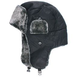 Ciepła, Zimowa Czapka z Uszami (Pilotka) - Jarek