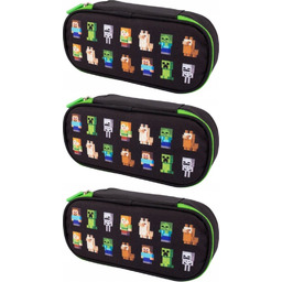 Minecraft Piórnik Szkolny Saszetka Tuba Astra x3