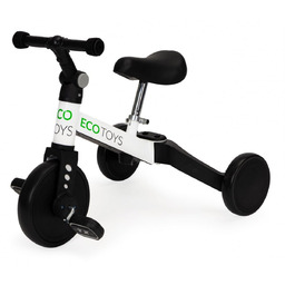 Rowerek trójkołowy biegowy 2w1 z pedałami Ecotoys