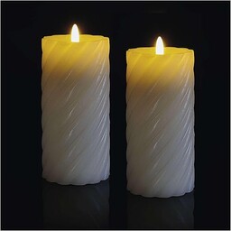 EMOS Wytrzymałe świece woskowe LED z efektem płomienia,
