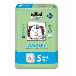 MUUMI Baby Pieluchomajtki Walkers rozmiar 5 (10-15 kg),