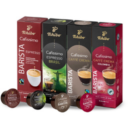 KAPSUŁKI KAWA TCHIBO CAFISSIMO ZESTAW 40 MIX