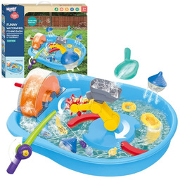 WOOPIE Tor Wodny 2w1 Gra Łowienie Rybek 14el.