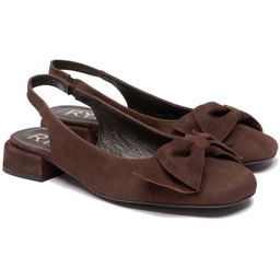 Czółenka damskie z odkrytą piętą Ryłko 2AEY3__ _3TIF