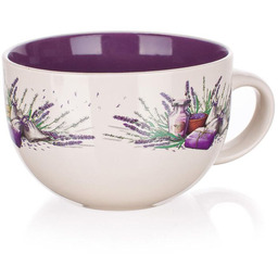Banquet Kubek ceramiczny jumbo LAWENDA 660 ml