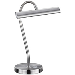 Lampa stołowa elegancka nikiel 4W LED ściemniacz dotykowy