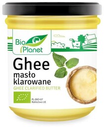 MASŁO KLAROWANE GHEE BIO 250 G BIO PLANET