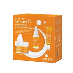 FLOSLEK Zestaw prezentowy Vitamin C (krem anti aging