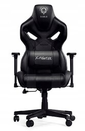 Fotel gamingowy Diablo X-Fighter fotel czarno-czarny