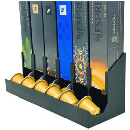 Elegancki stojak na kapsułki kawowe Nespresso