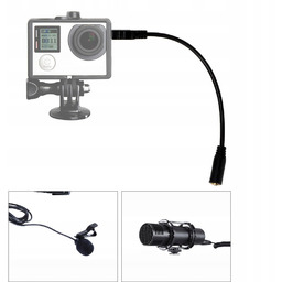 MIKROFON DO KAMERY GOPRO KABEL EY-S05