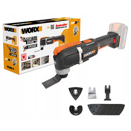 Narzędzie wielofunkcyjne Worx WX696.9 Szlifierka