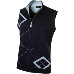 Island Green damski zamek błyskawiczny bez rękawów