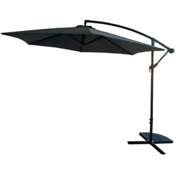 SASKA GARDEN Parasol ogrodowy 1031675 Szary Zyskaj