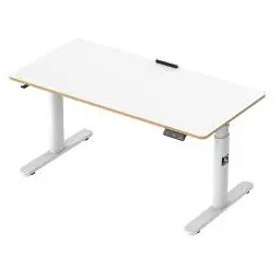 Ultradesk Pulsar 120cm Regulacja wysokości Biały Biurko gamingowe