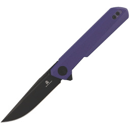 Nóż składany Bestechman Mini Dundee Purple G10, Black